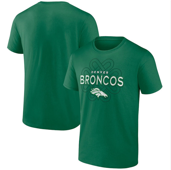 Men's Denver Broncos Kelly Green Celtic Knot T-Shirt